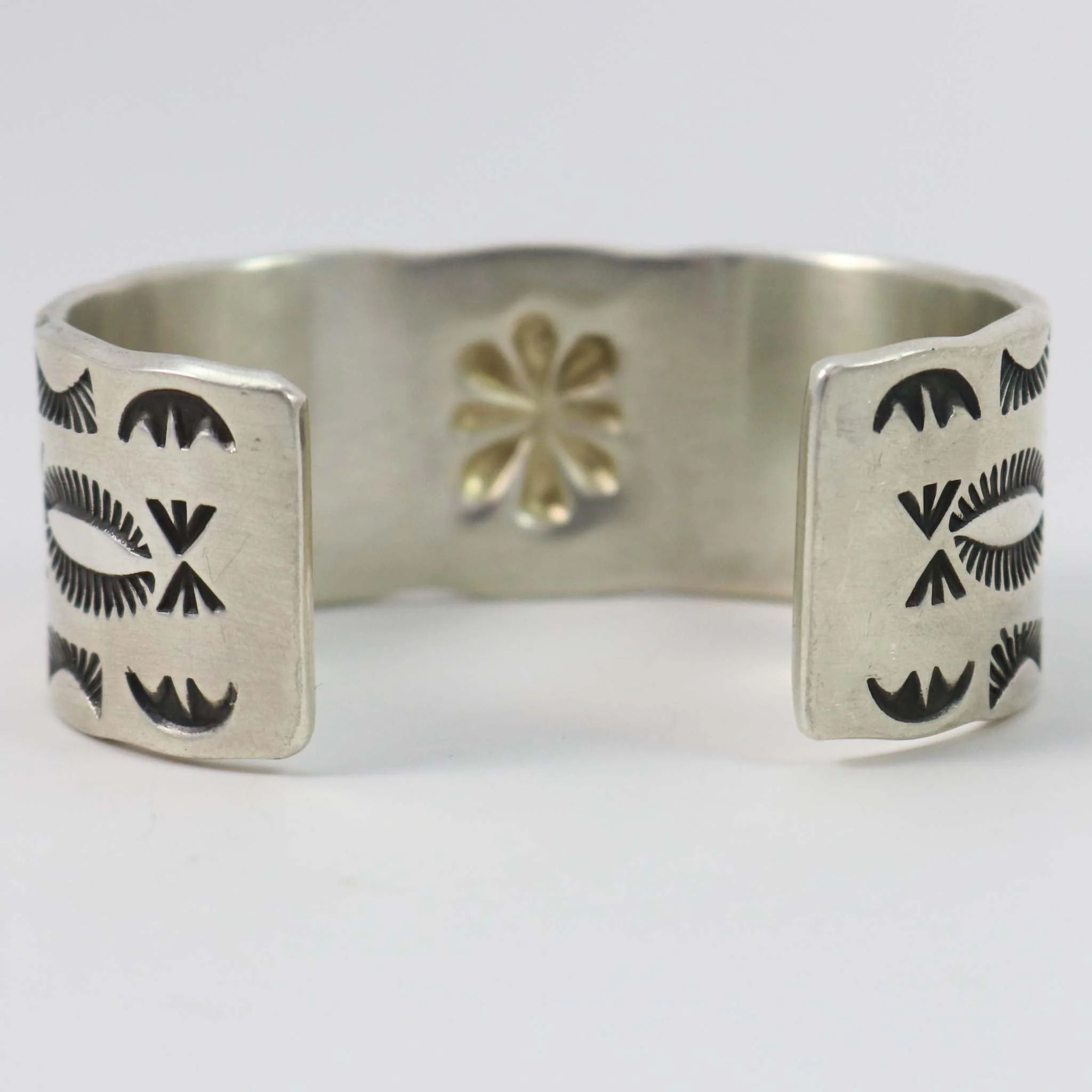 Stamped Silver Cuff - Image 5