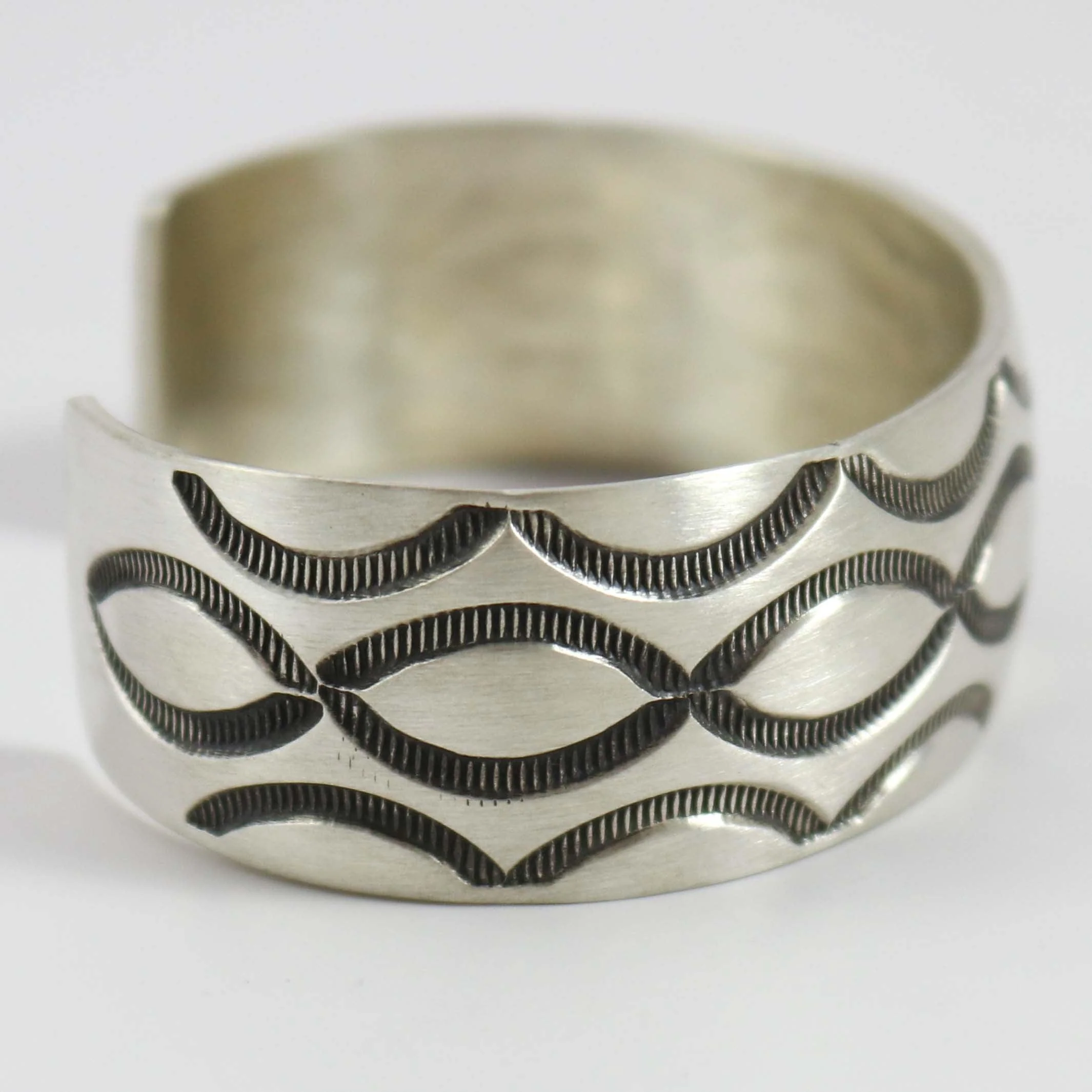 Stamped Silver Cuff - Image 3