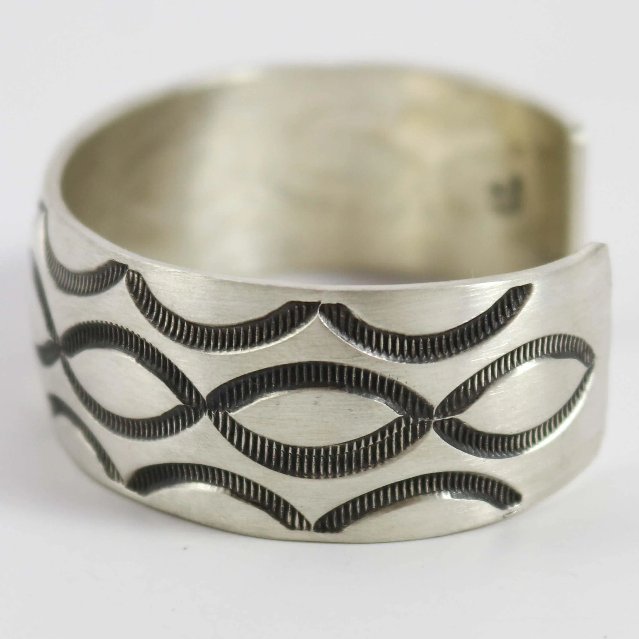 Stamped Silver Cuff - Image 5