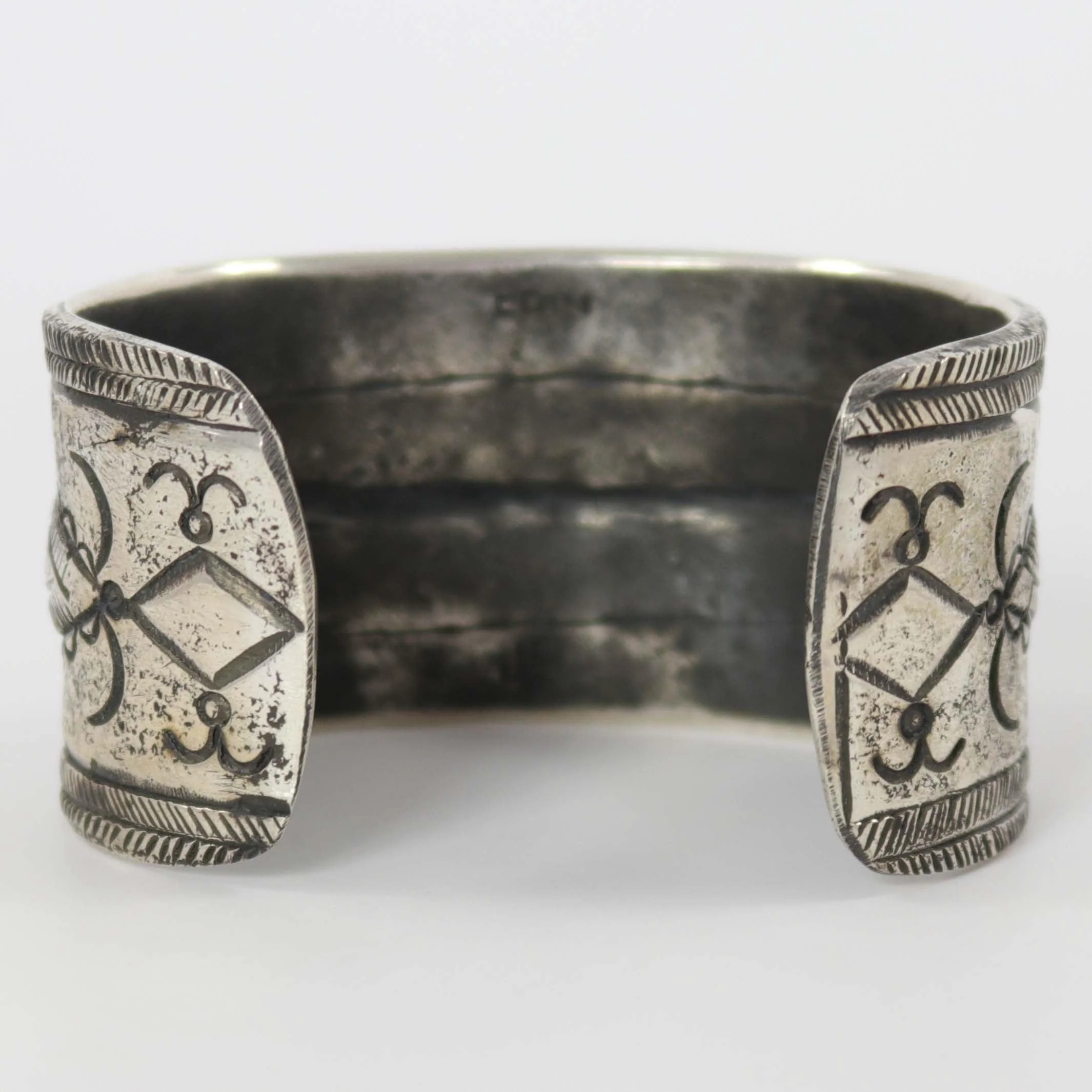 Stamped Silver Cuff - Image 6