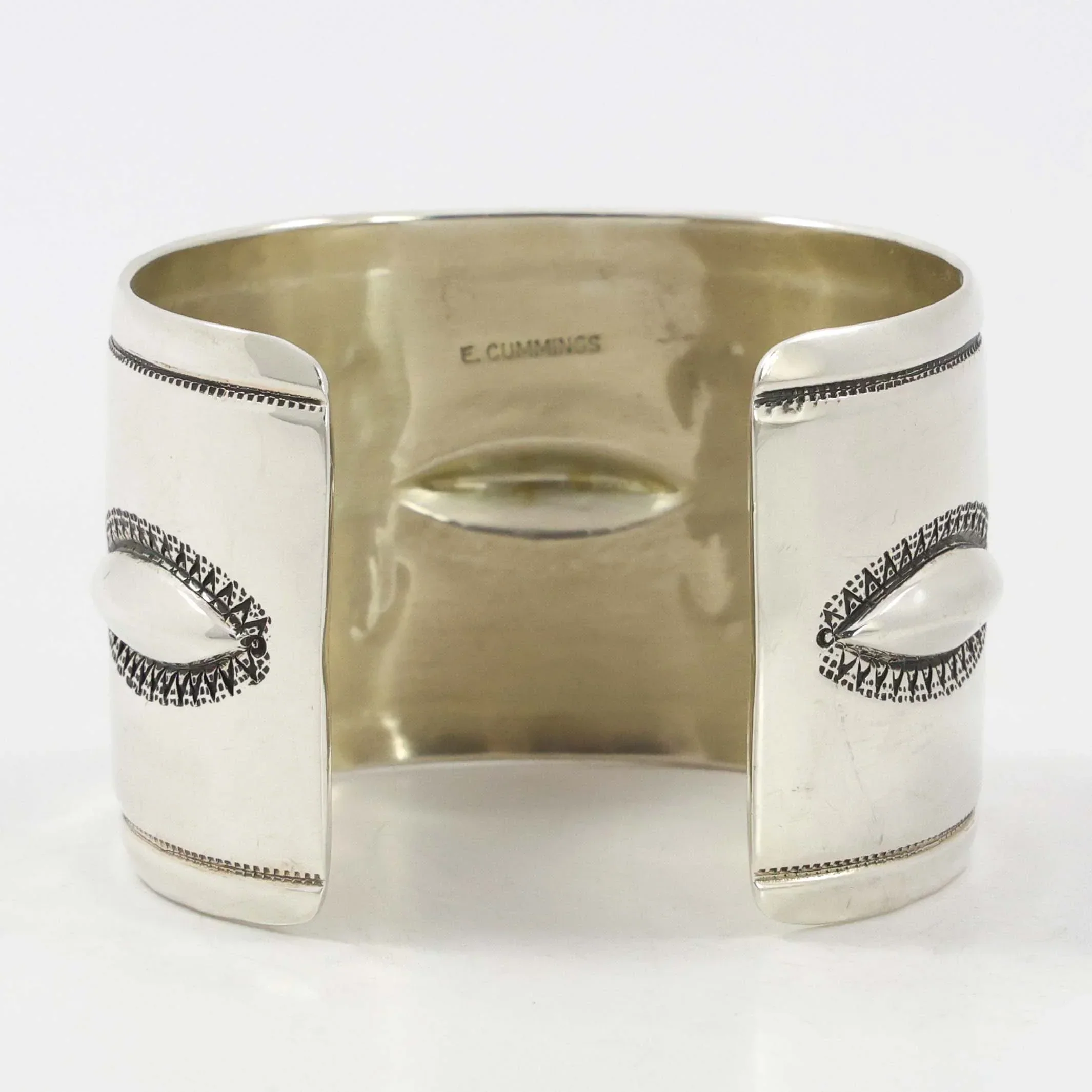 Stamped Silver Cuff - Image 6