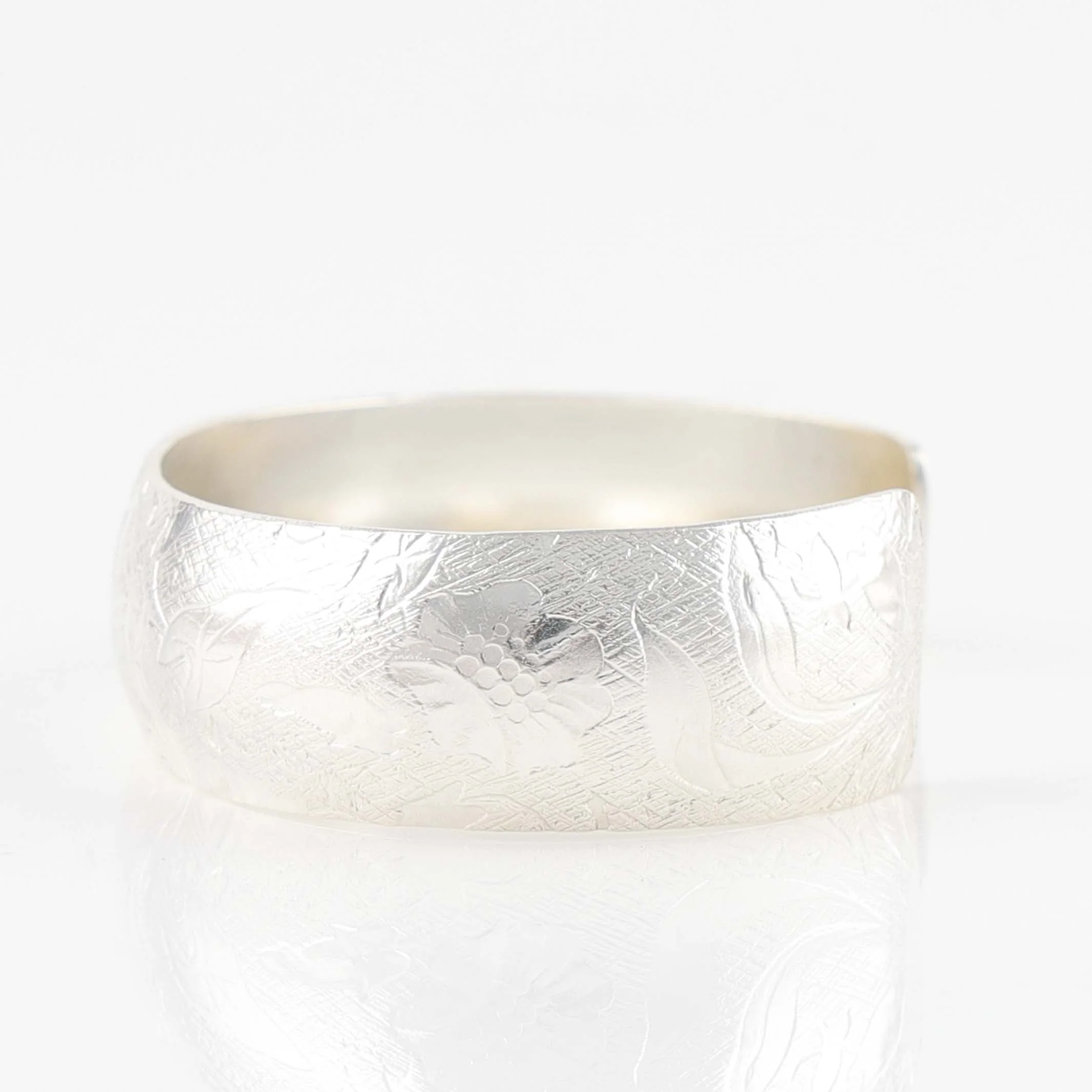 Stamped Silver Cuff - Image 2