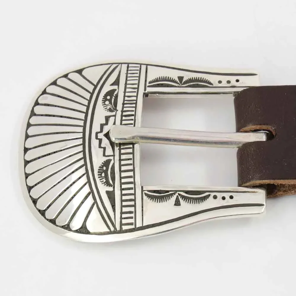 Stamped Silver Ranger Buckle - Image 3
