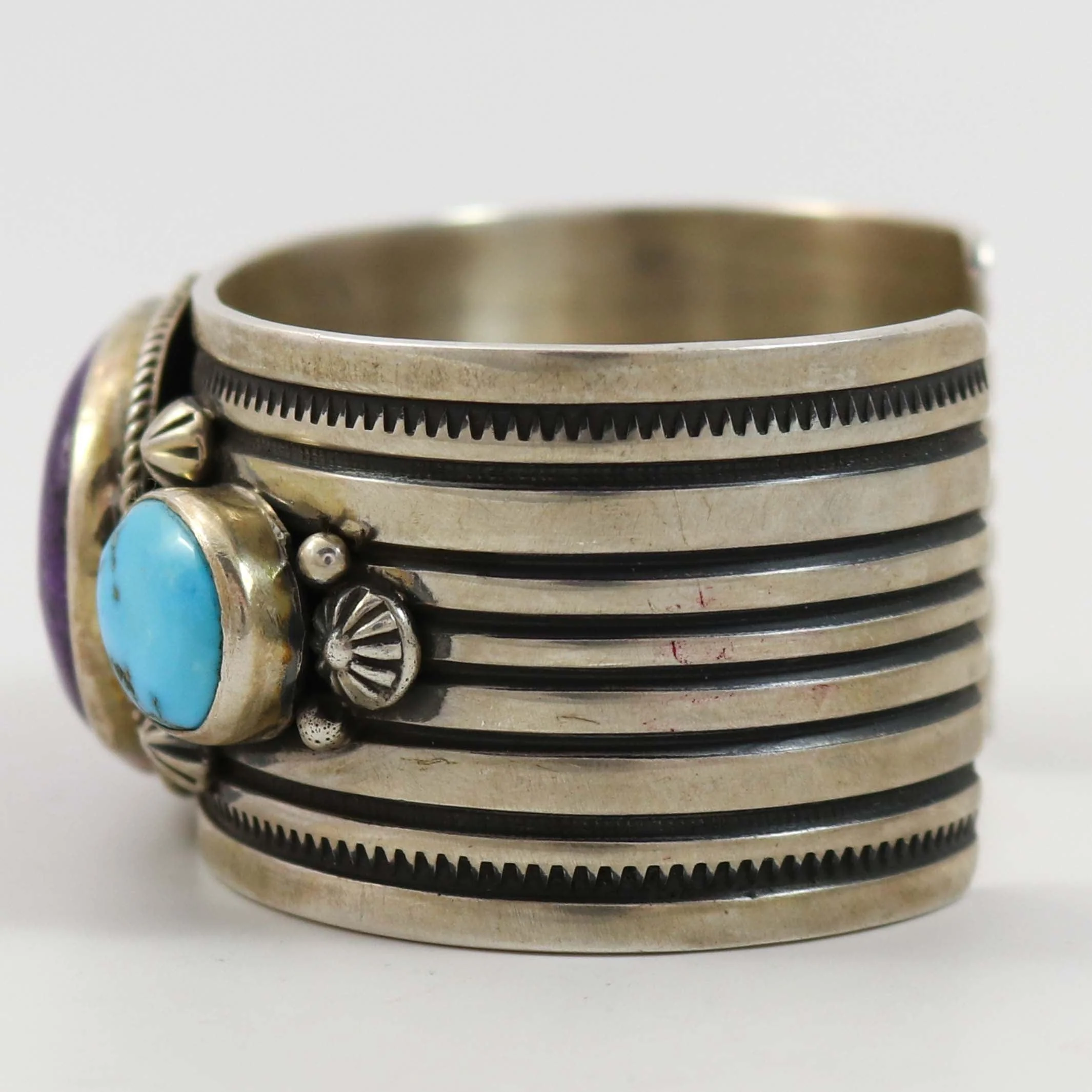 Sugilite and Turquoise Cuff - Image 4