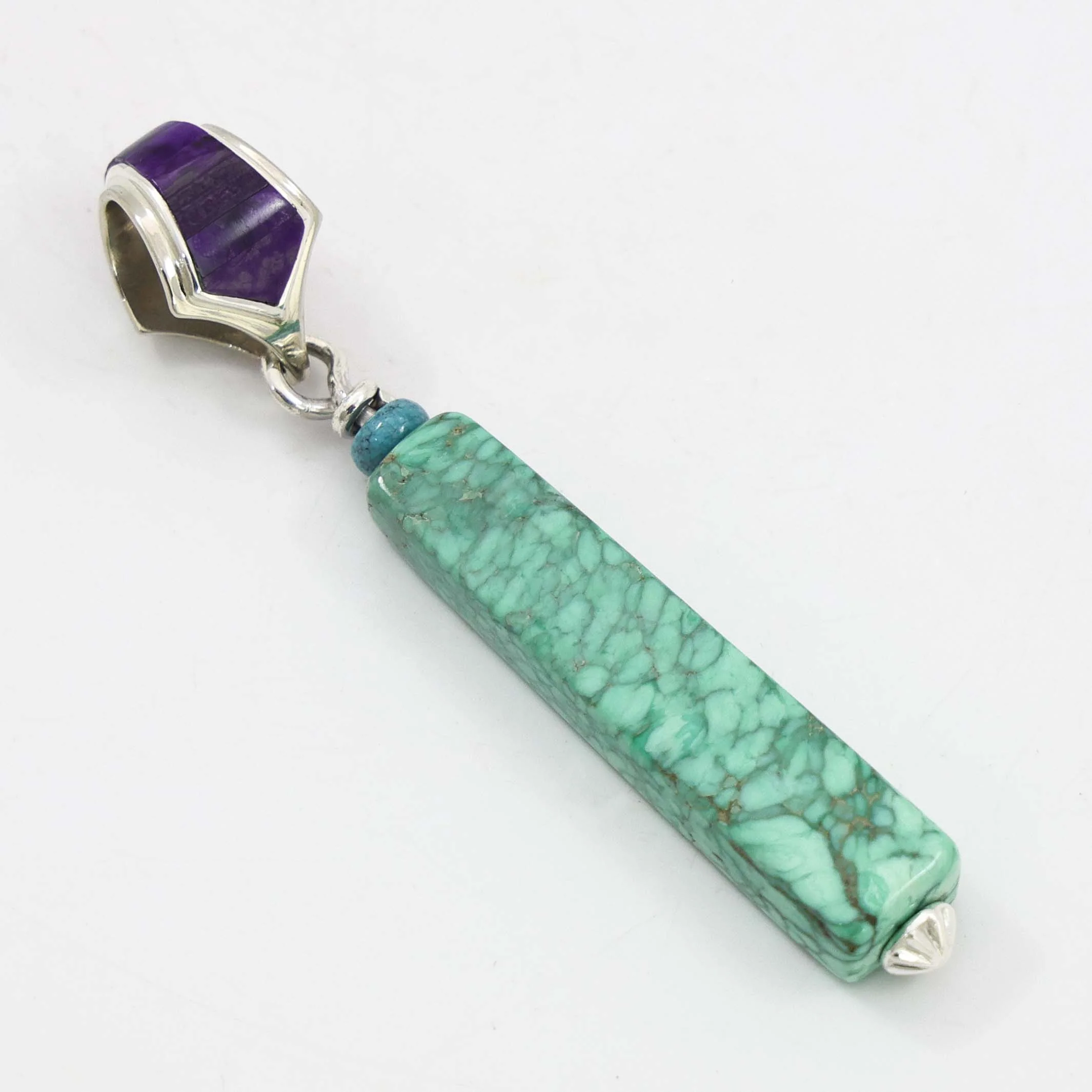 Sugilite and Variscite Pendant - Image 2