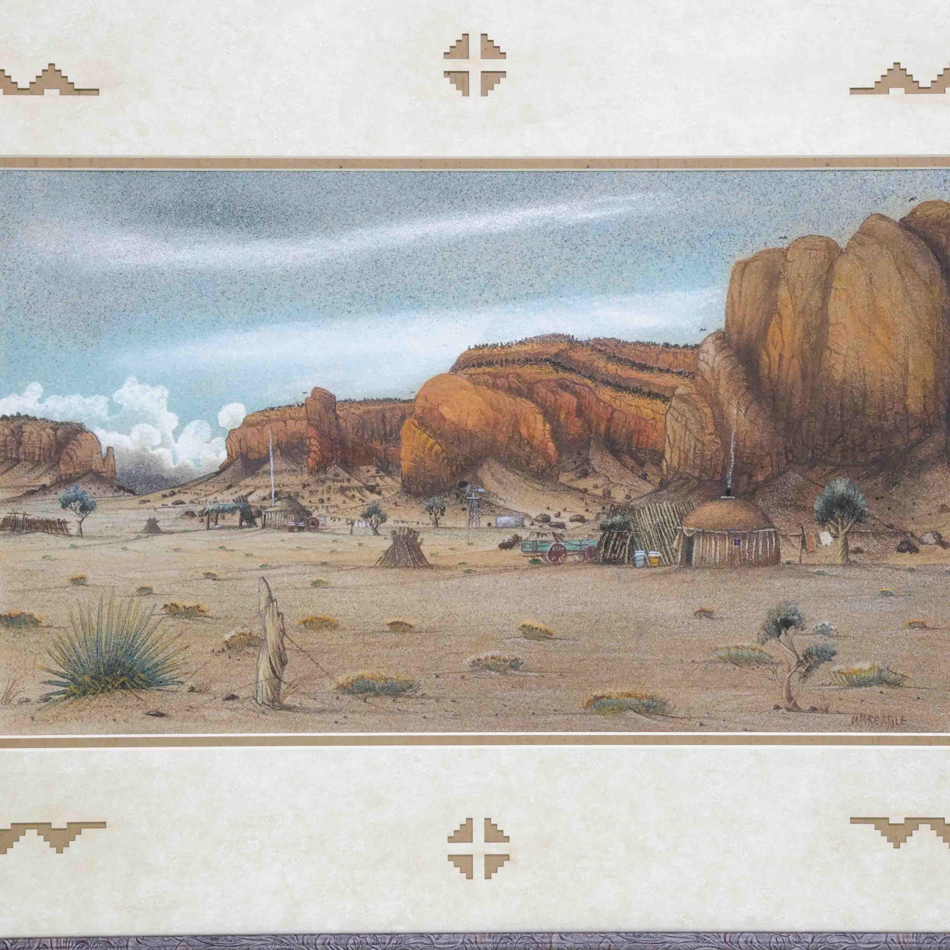 Summer Scene Sandpainting - Image 3