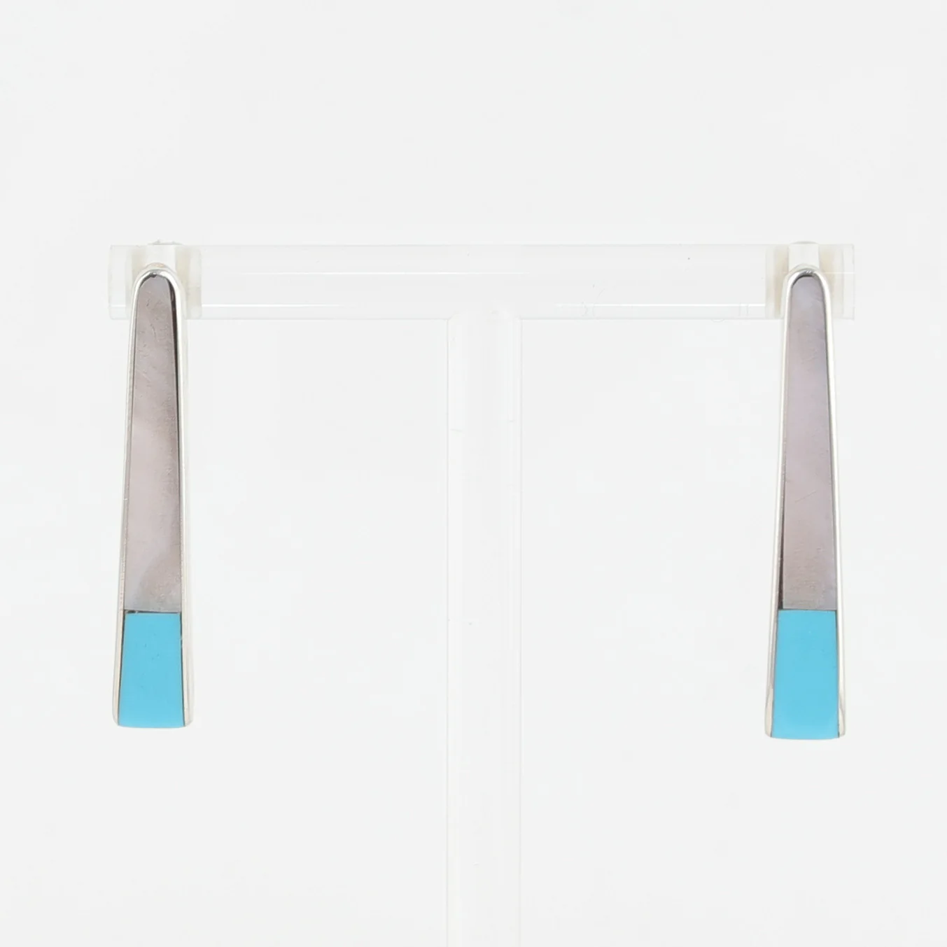 Turquoise and Shell Earrings