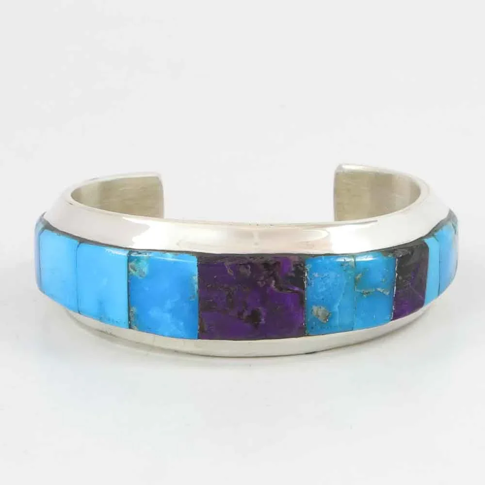 Turquoise and Sugilite Cuff - Image 2