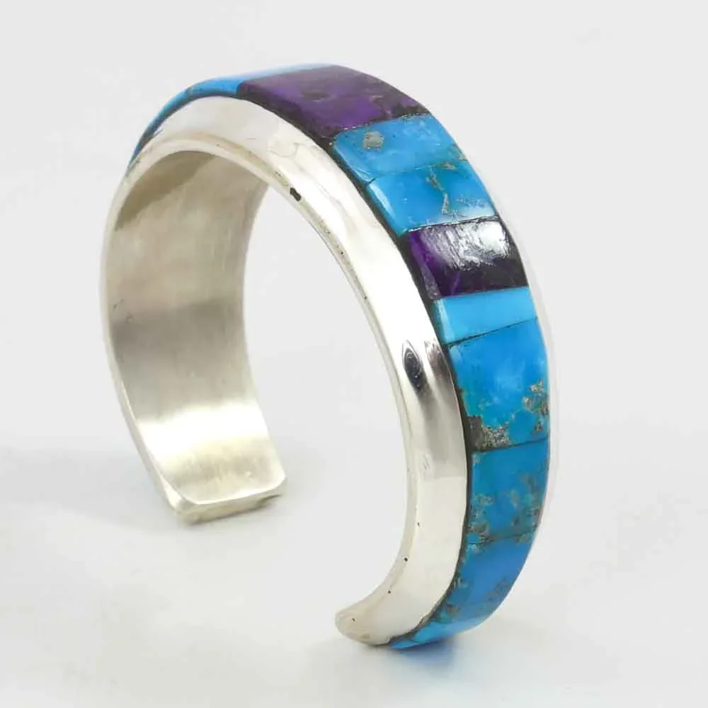 Turquoise and Sugilite Cuff - Image 3