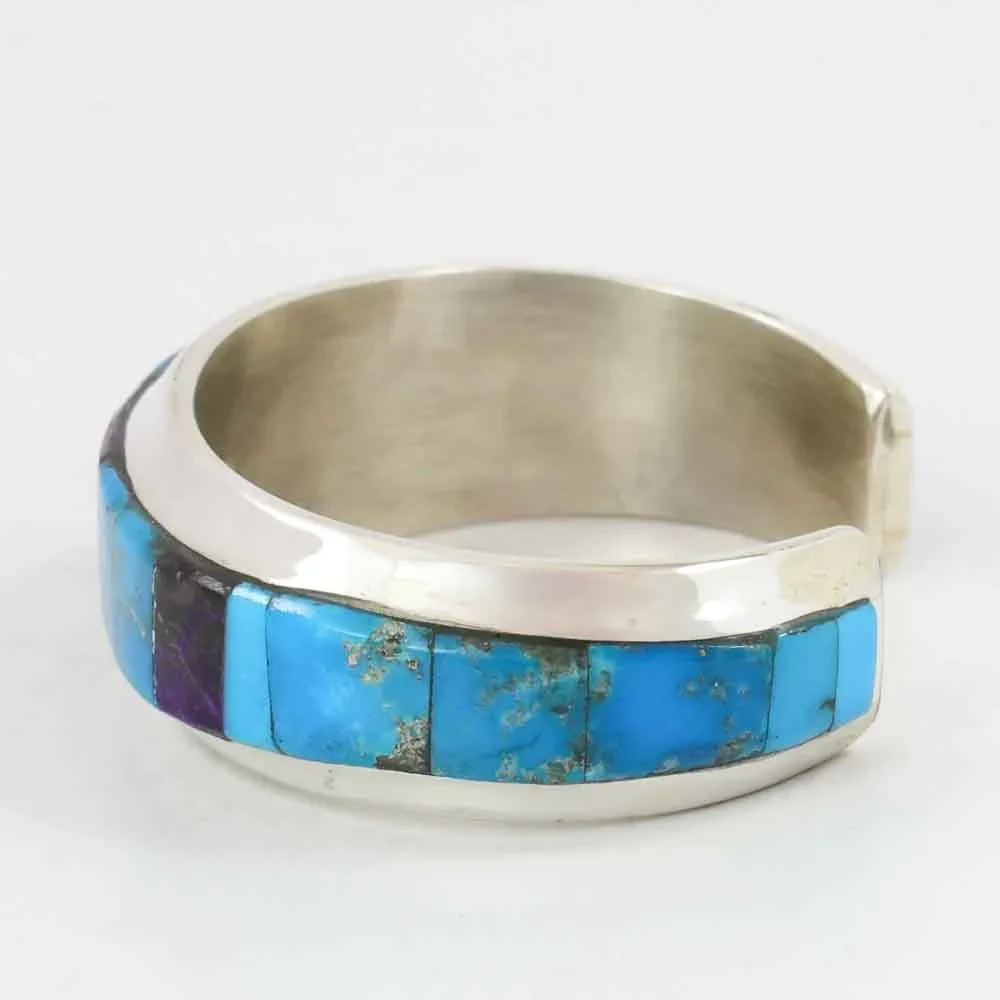 Turquoise and Sugilite Cuff - Image 4