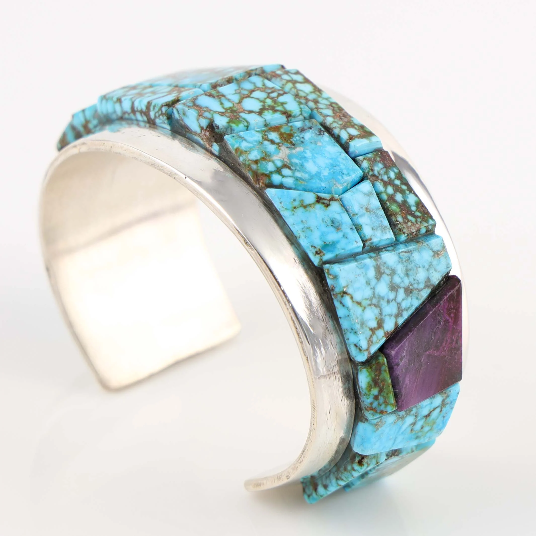 Turquoise and Sugilite Cuff - Image 3