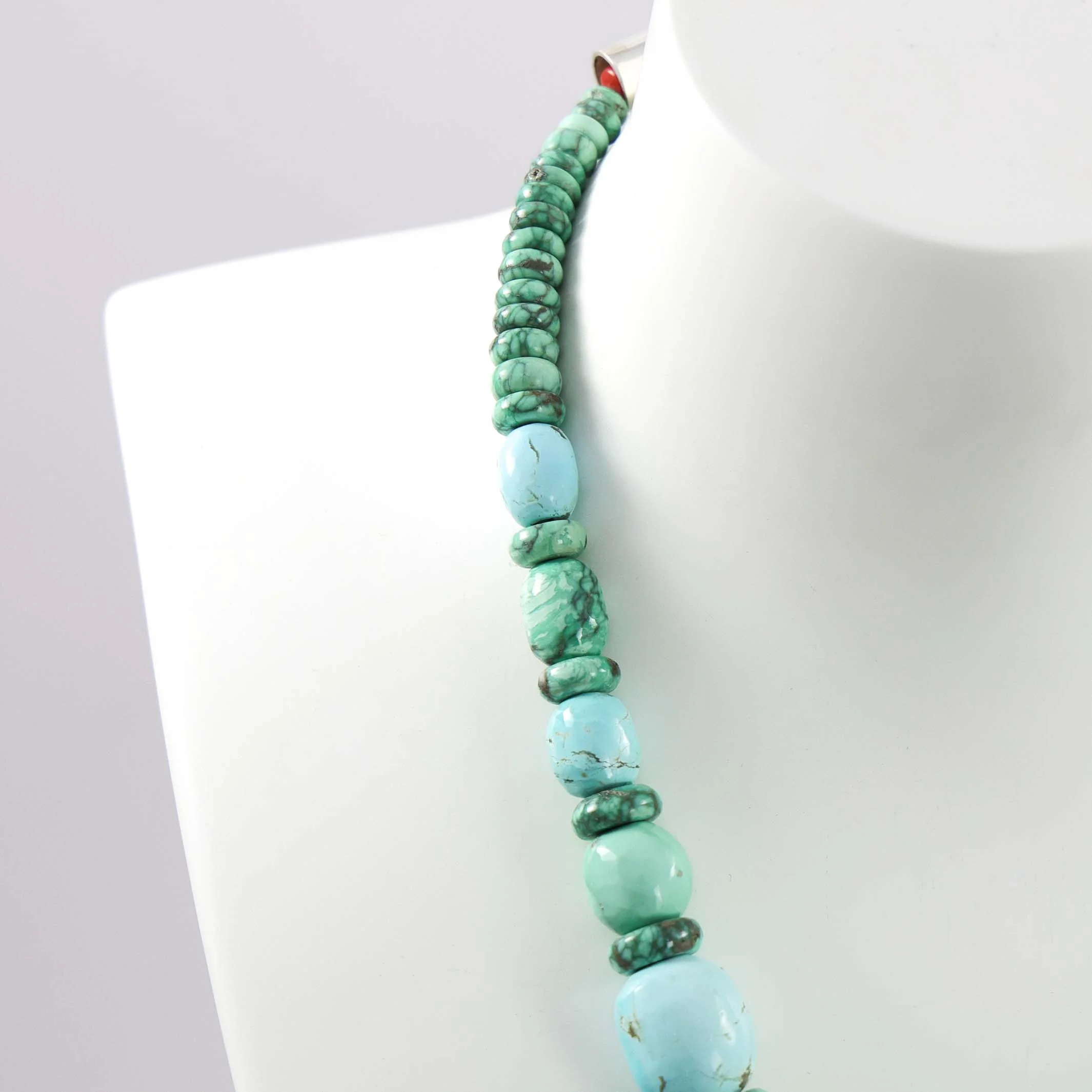 Turquoise and Variscite Necklace - Image 3