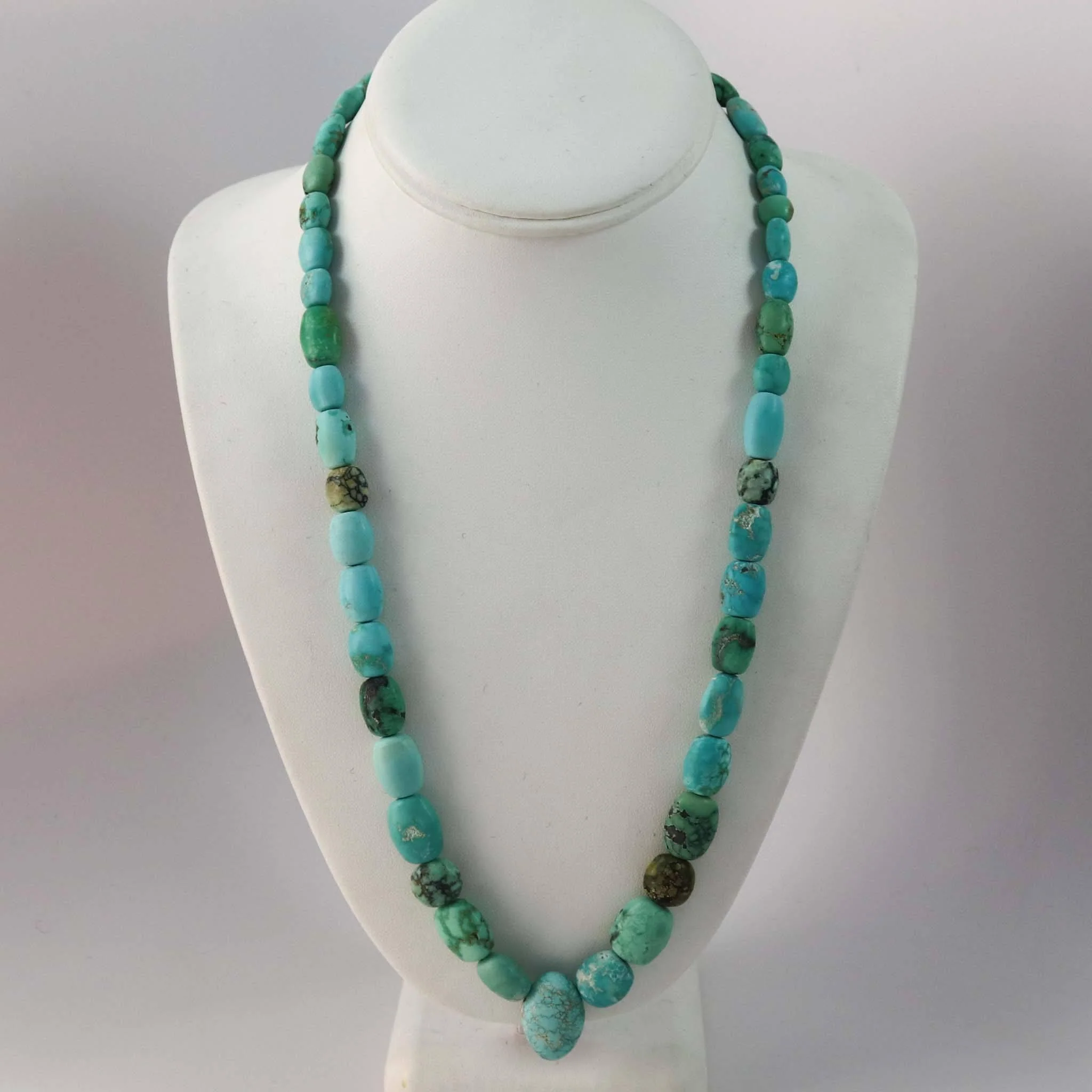 Turquoise Bead Necklace - Image 3