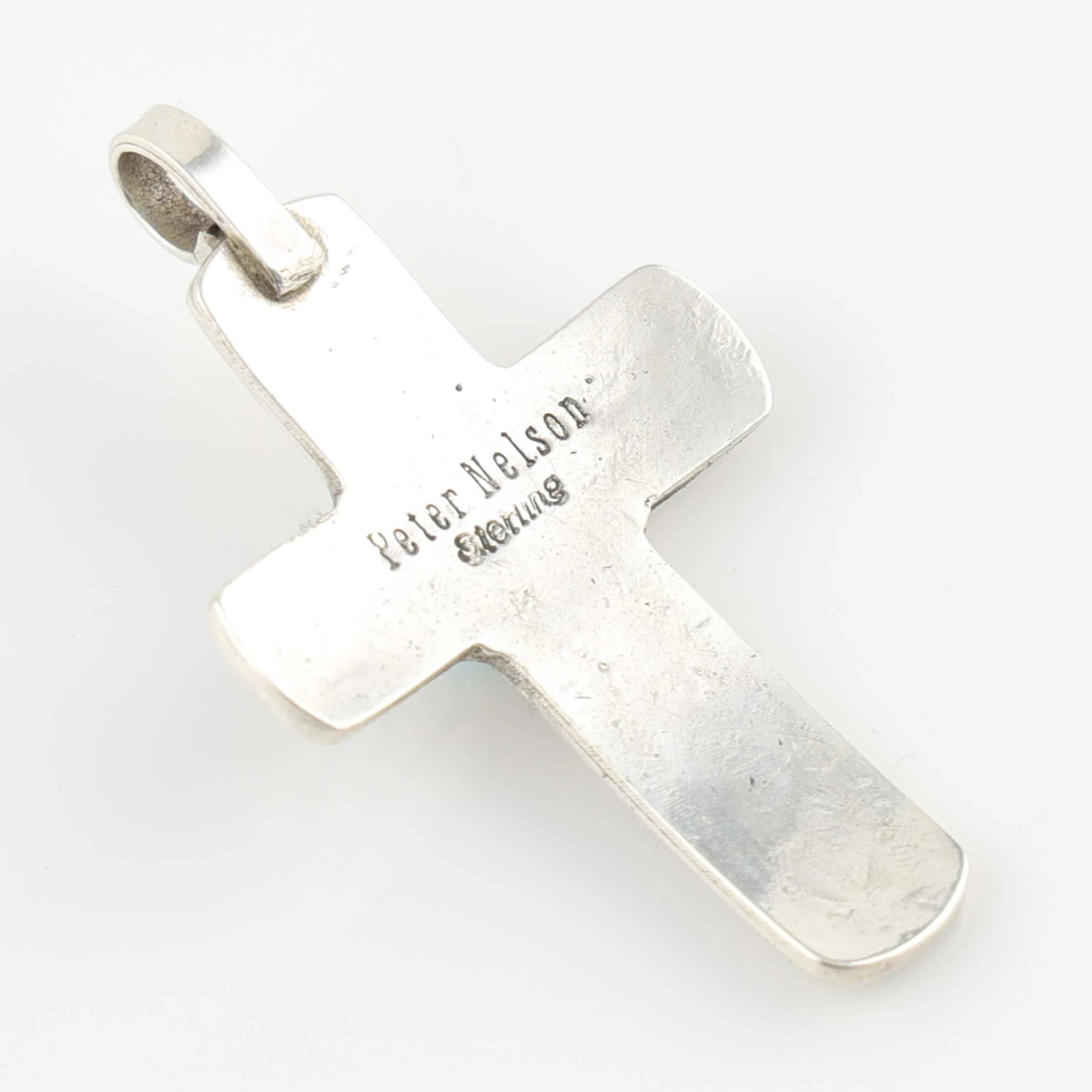 Turquoise Cross Pendant - Image 3