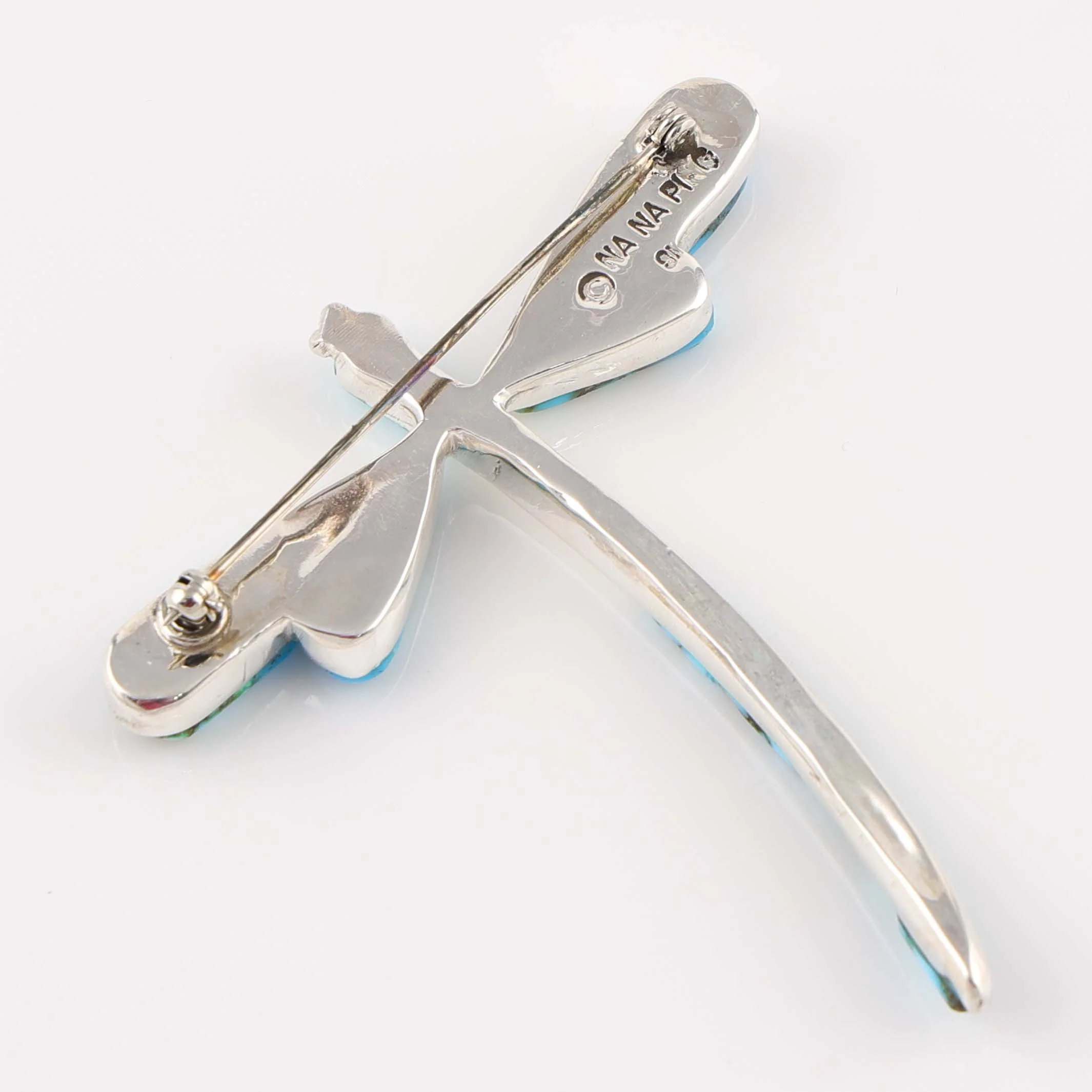 Turquoise Dragonfly Pin - Image 3