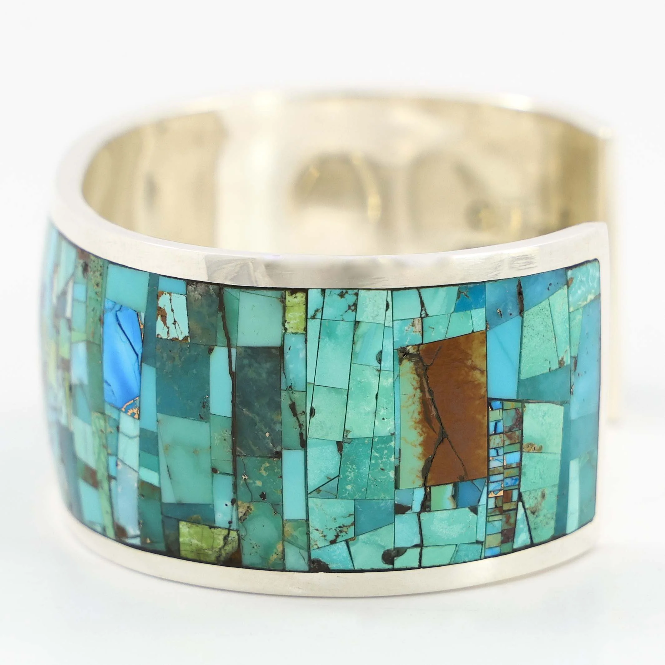 Turquoise Inlay Cuff - Image 3