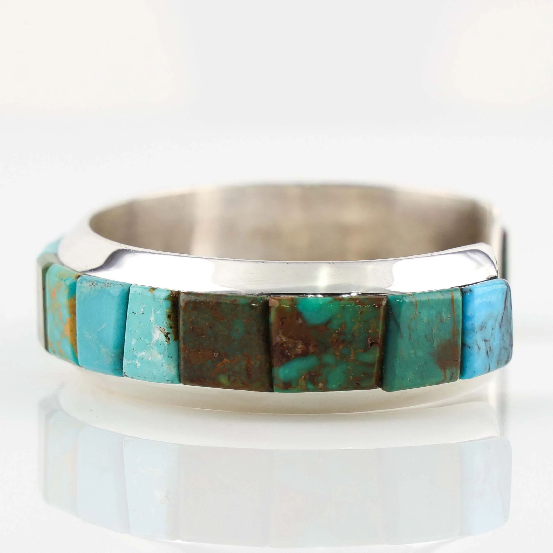 Turquoise Inlay Cuff - Image 2