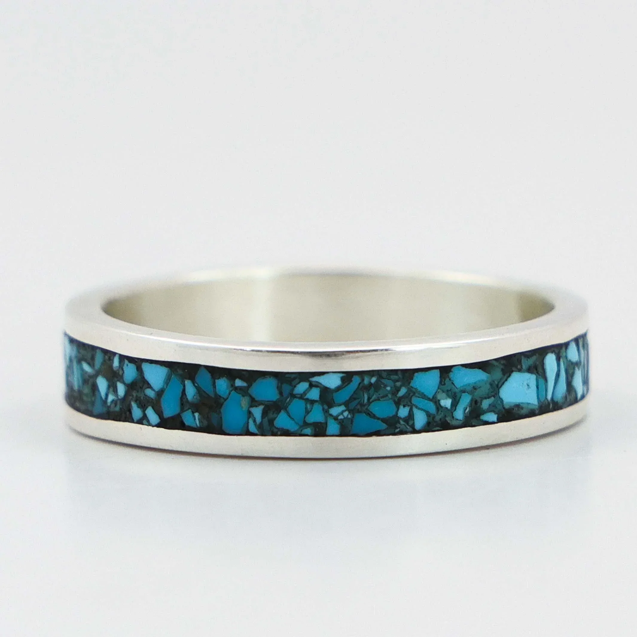 Turquoise Inlay Ring - Image 3