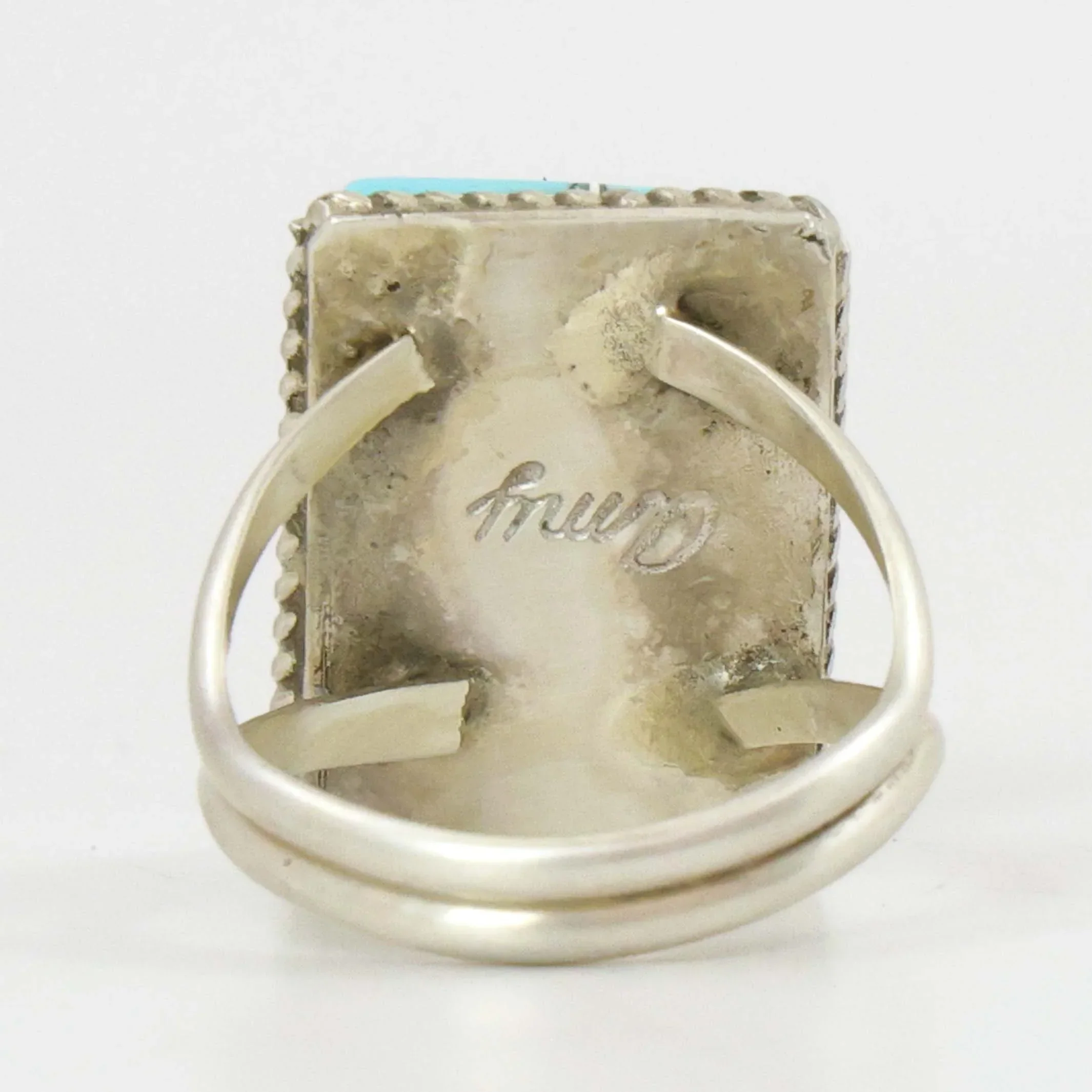 Turquoise Inlay Ring - Image 3