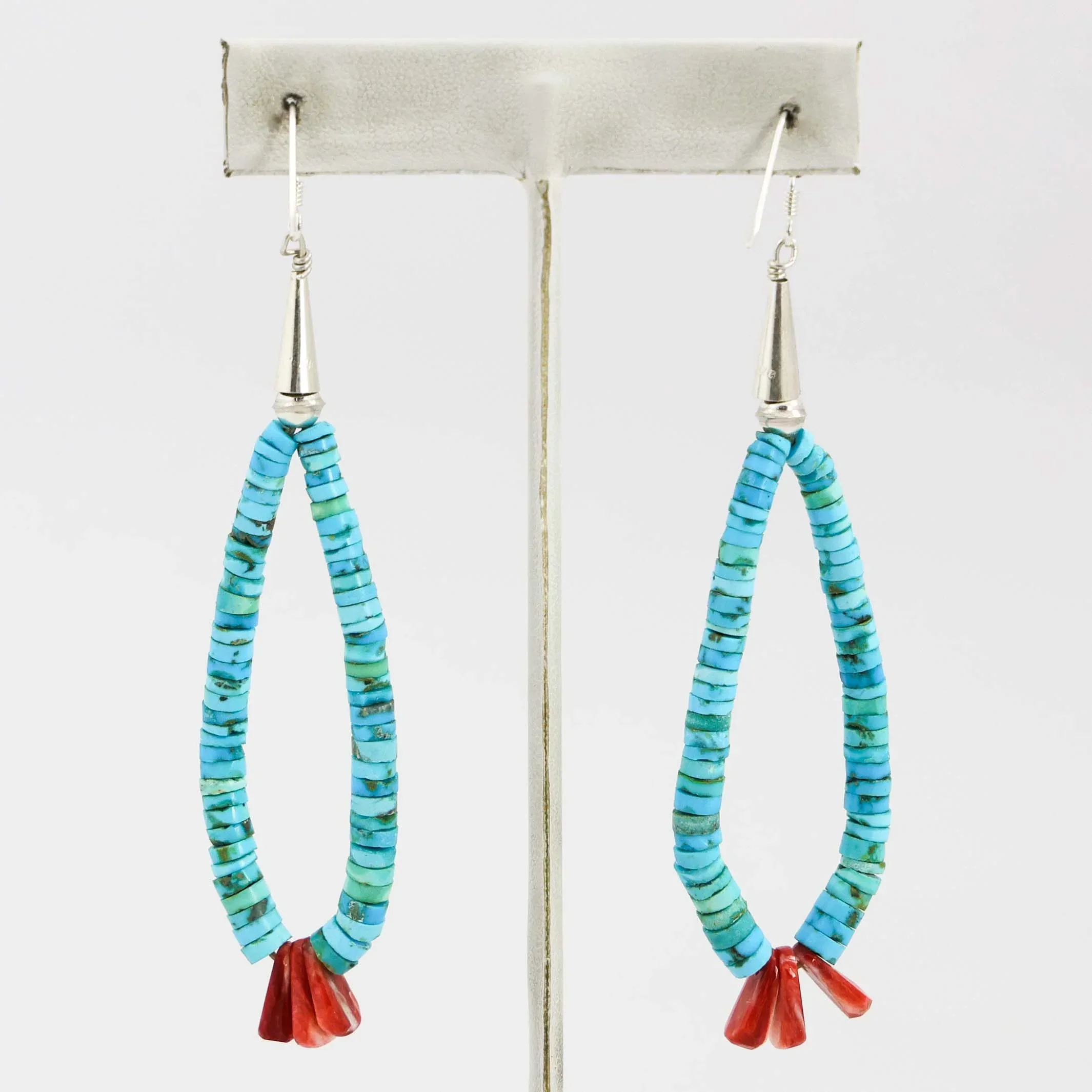Turquoise Jacla Earrings - Image 2