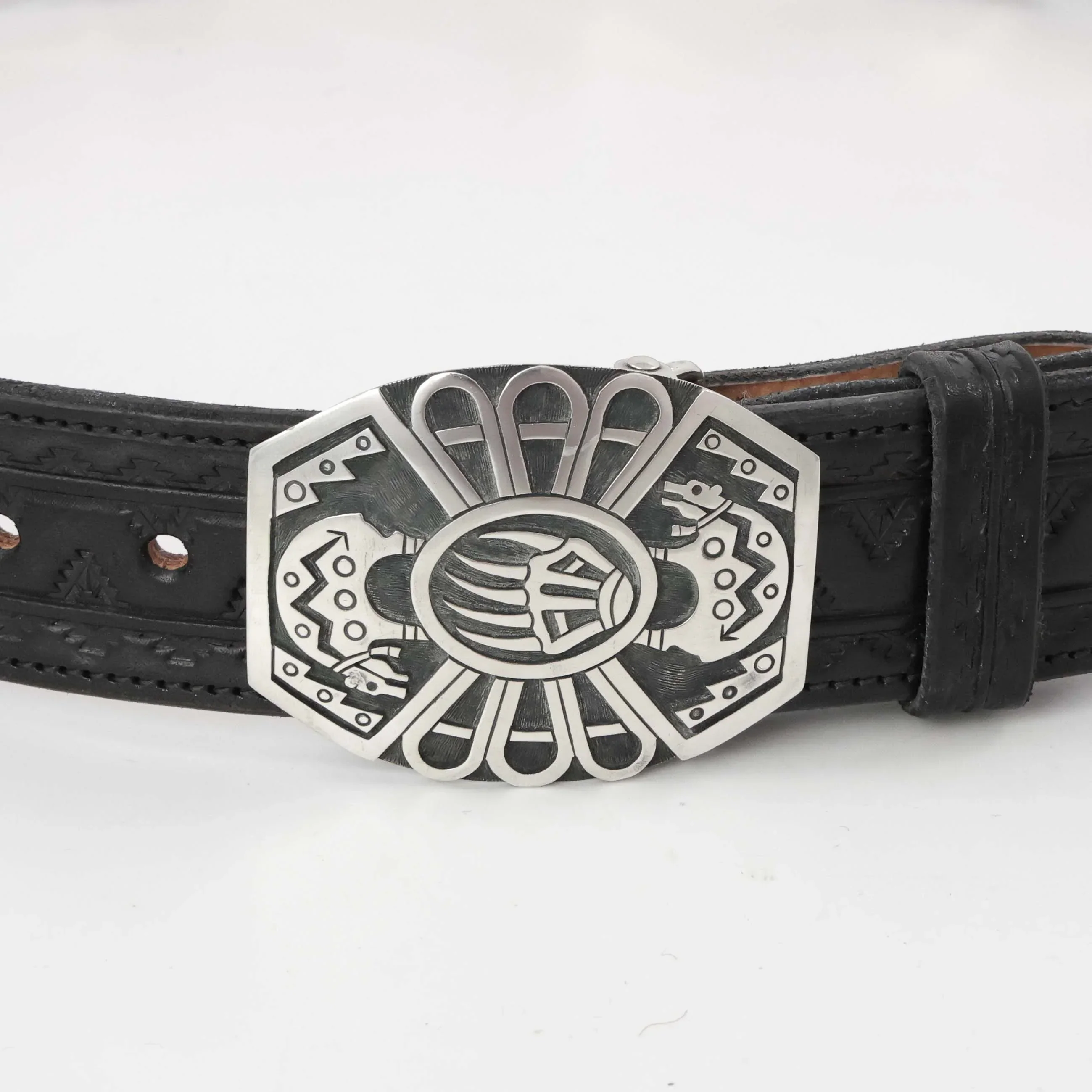 Turquoise Mountain Concho Belt - Image 3