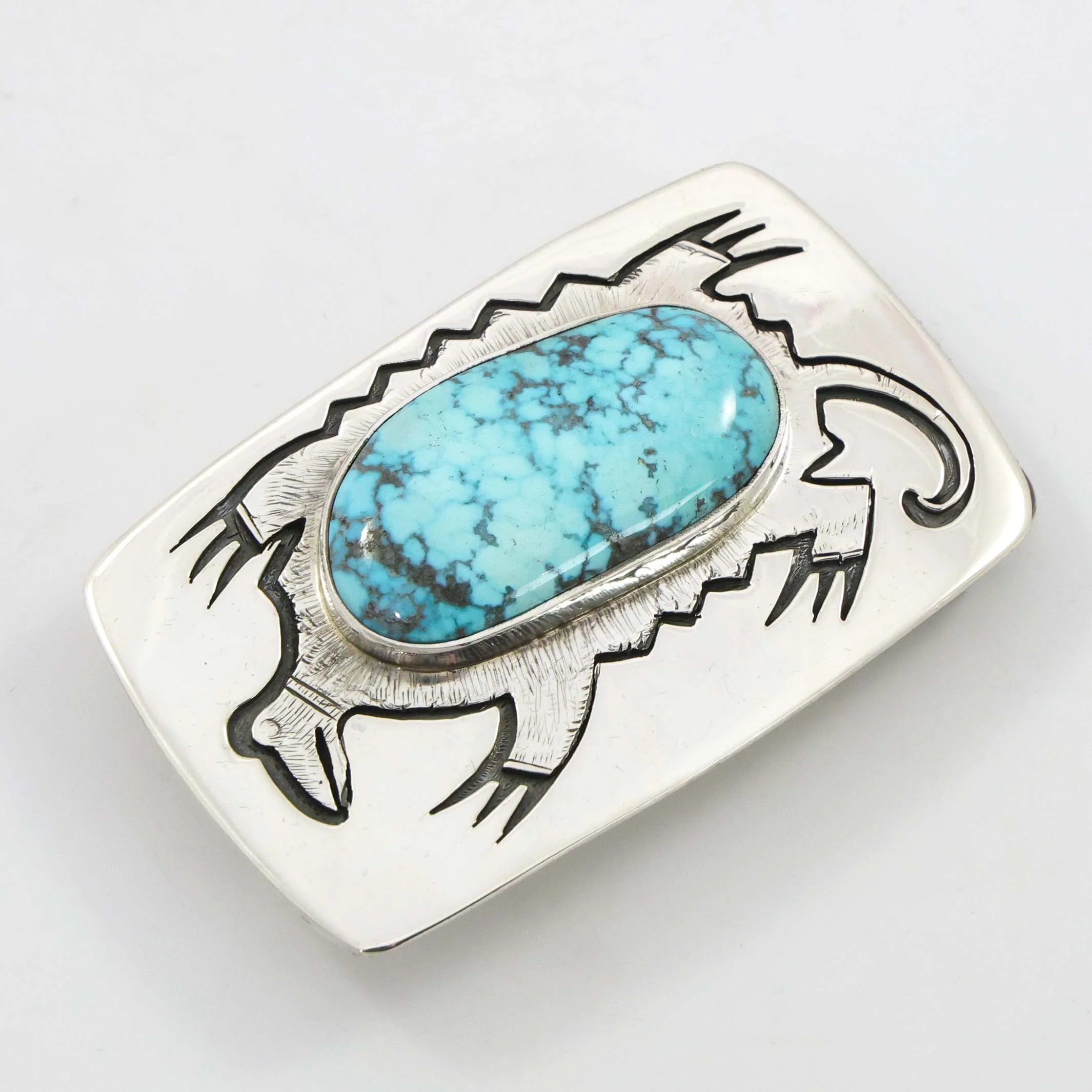 Turquoise Mountain Lizard Buckle - Image 2
