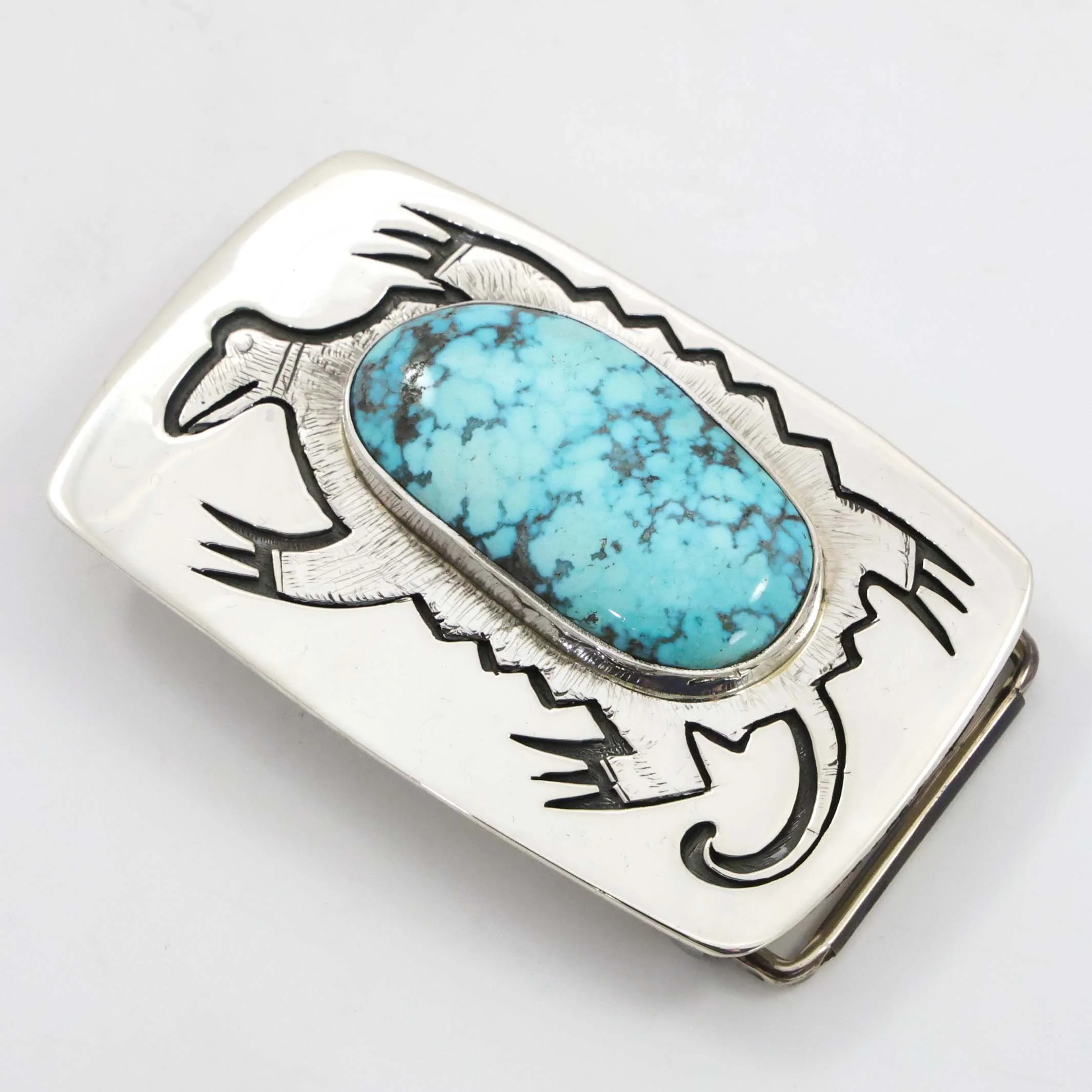 Turquoise Mountain Lizard Buckle - Image 3