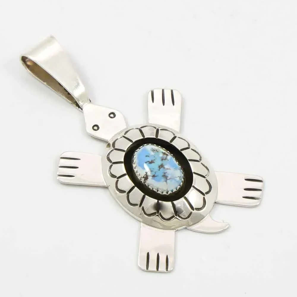 Turquoise Turtle Pendant - Image 2