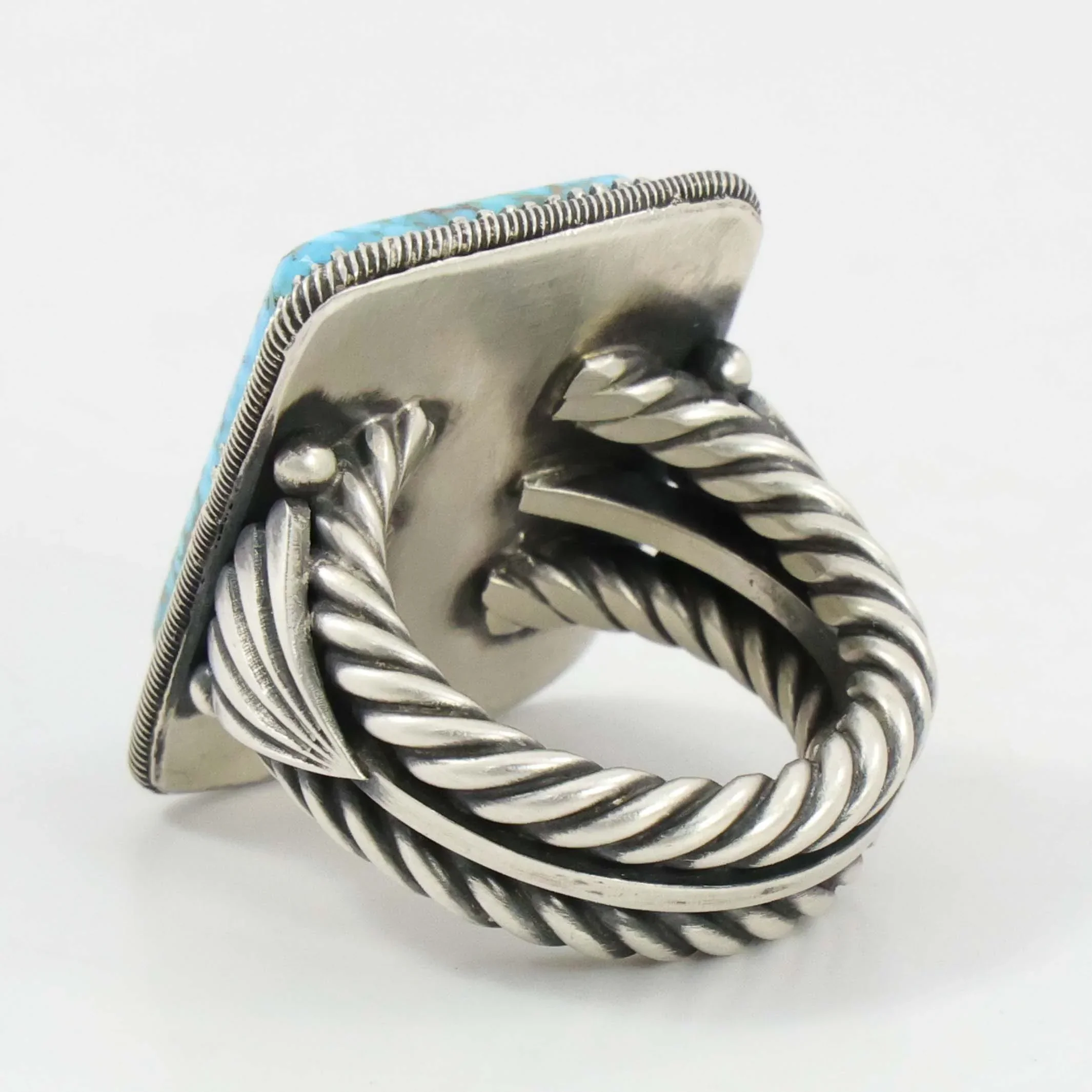 Waterweb Kingman Turquoise Ring - Image 3