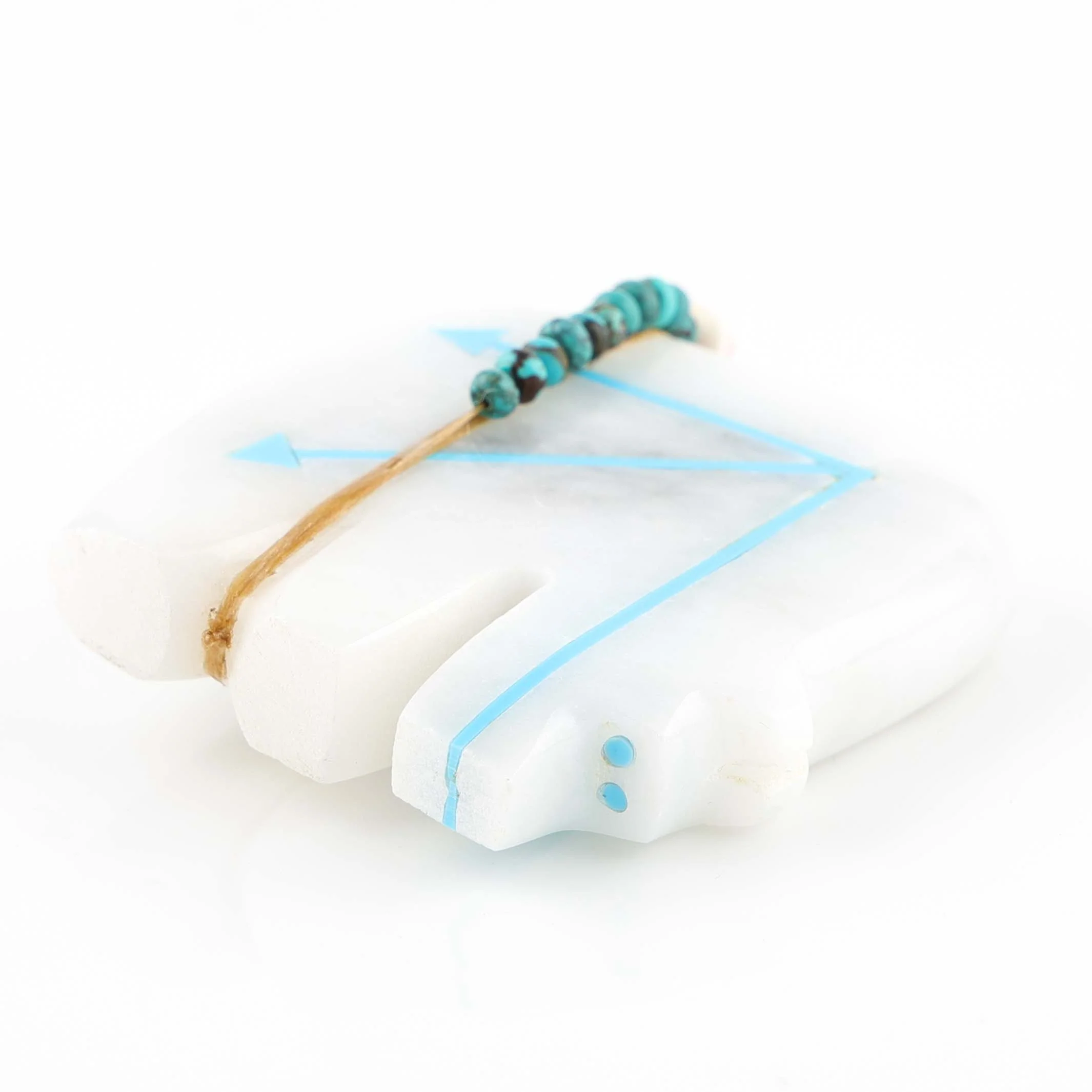 White Marble Bear Fetish - Image 3