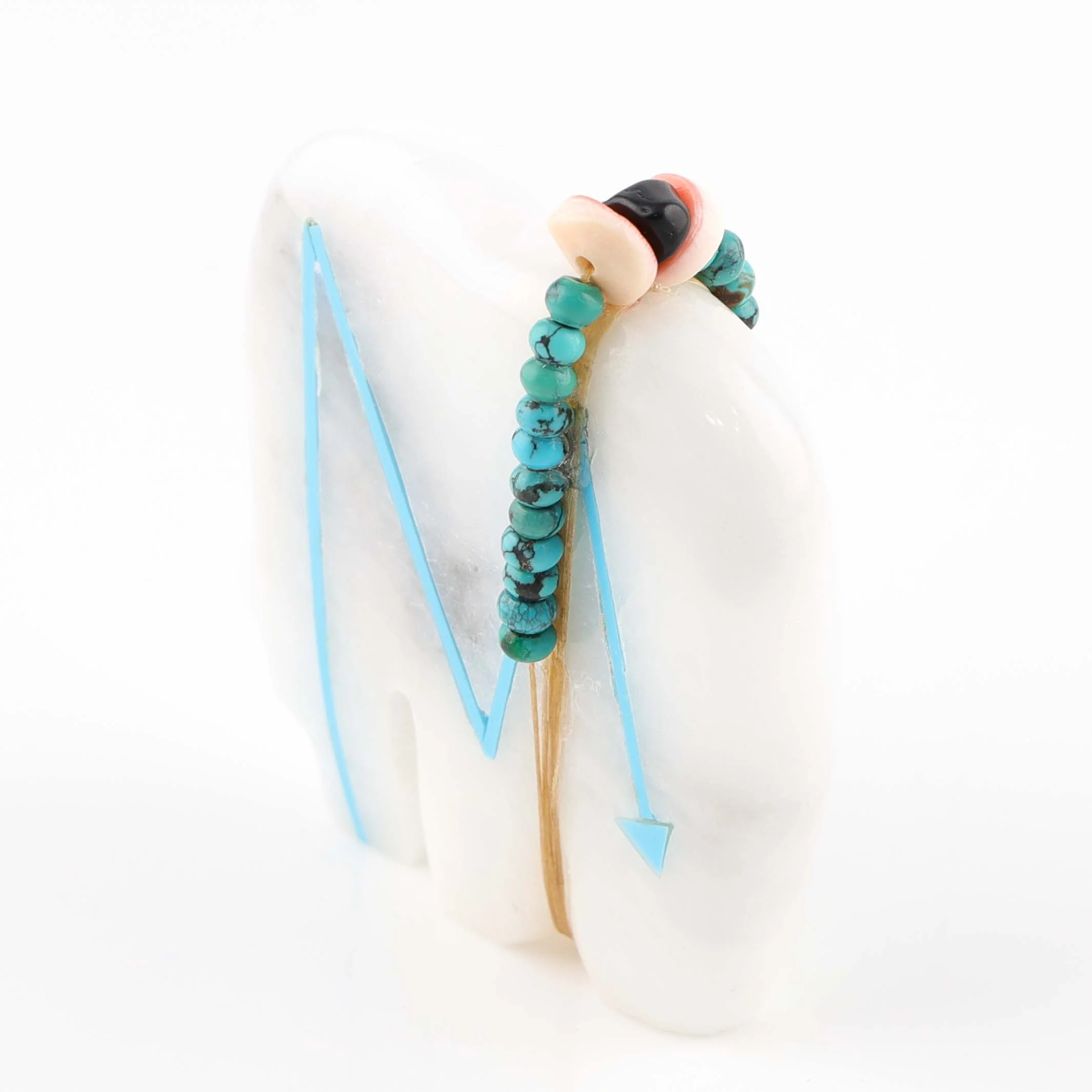 White Marble Bear Fetish - Image 4