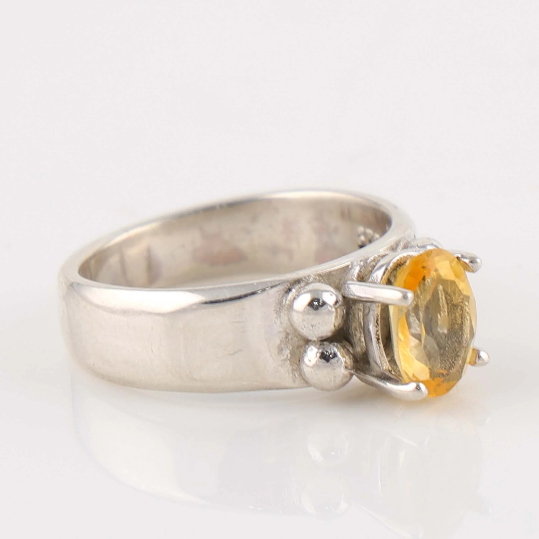 Yellow Topaz Ring - Image 2