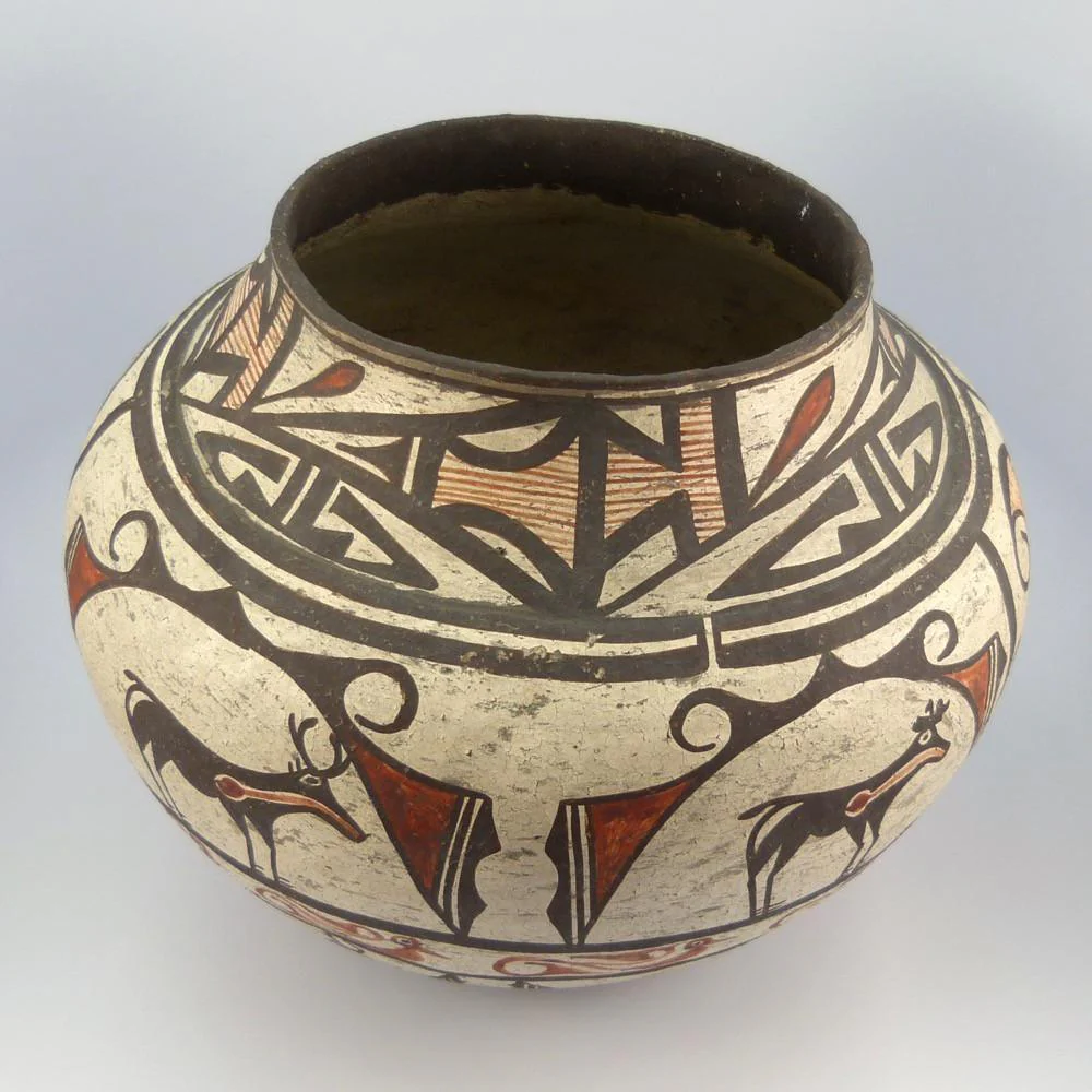 1885 Zuni Polychrome Jar - Image 8